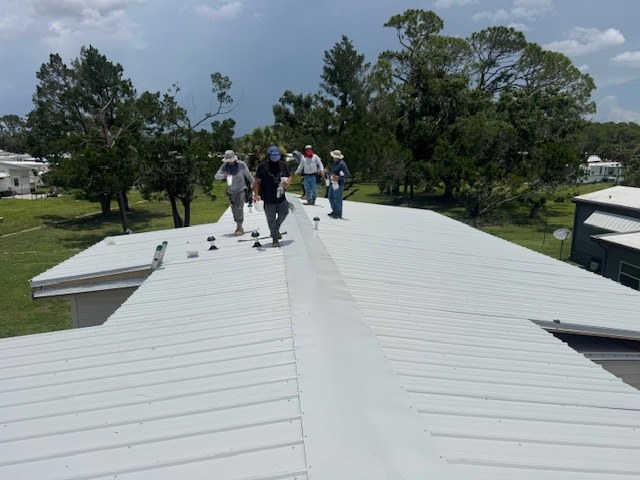 RFH roof & water damage project in Tampa Bay